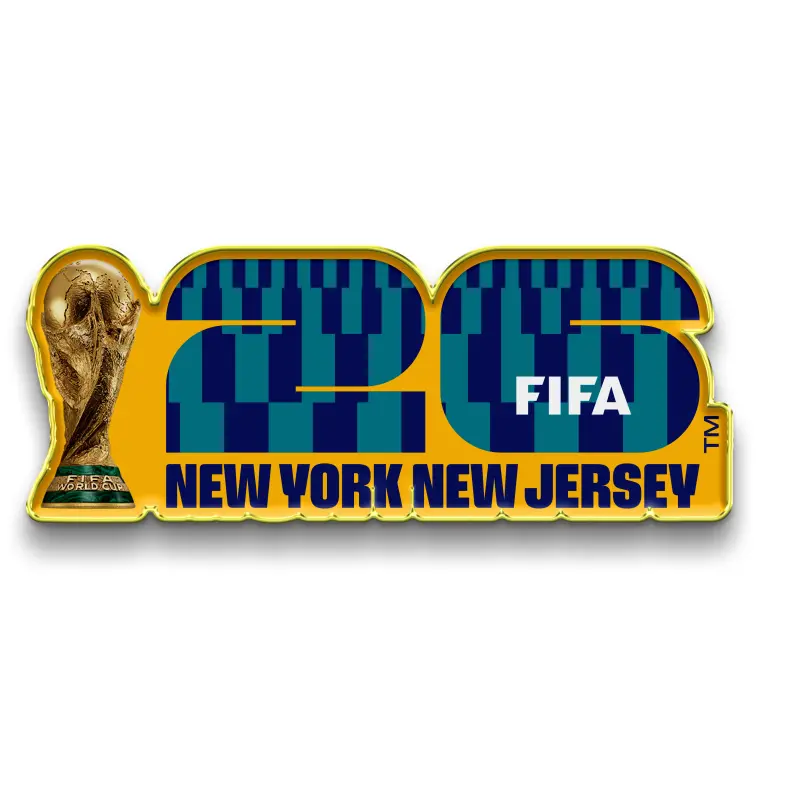 France National Team 2026 World Cup Host City New York/New Jersey Hat Pin – Official World Cup Football Kits