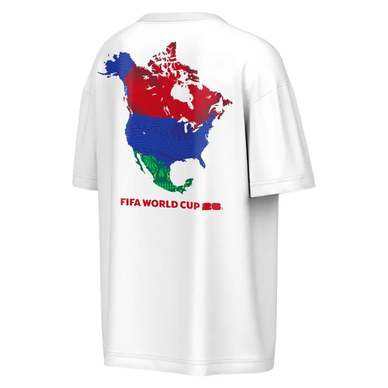 France National Team 2026 World Cup Host North America White T-Shirt – Unisex – Official World Cup Football Kits