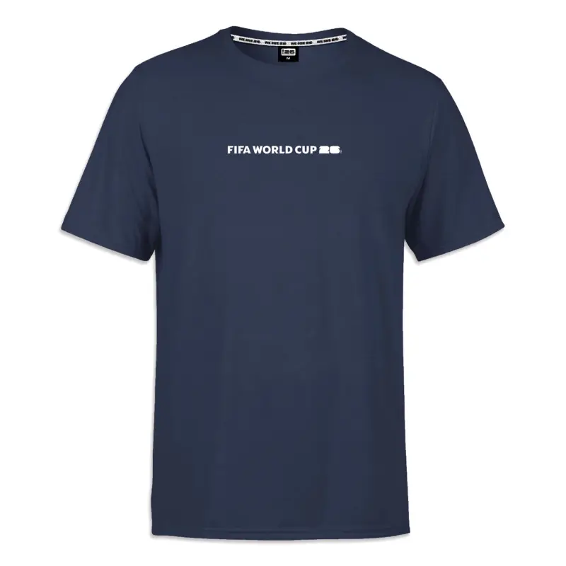 France National Team 2026 World Cup Vertical Abstract Navy T-Shirt – Unisex – Official World Cup Football Kits