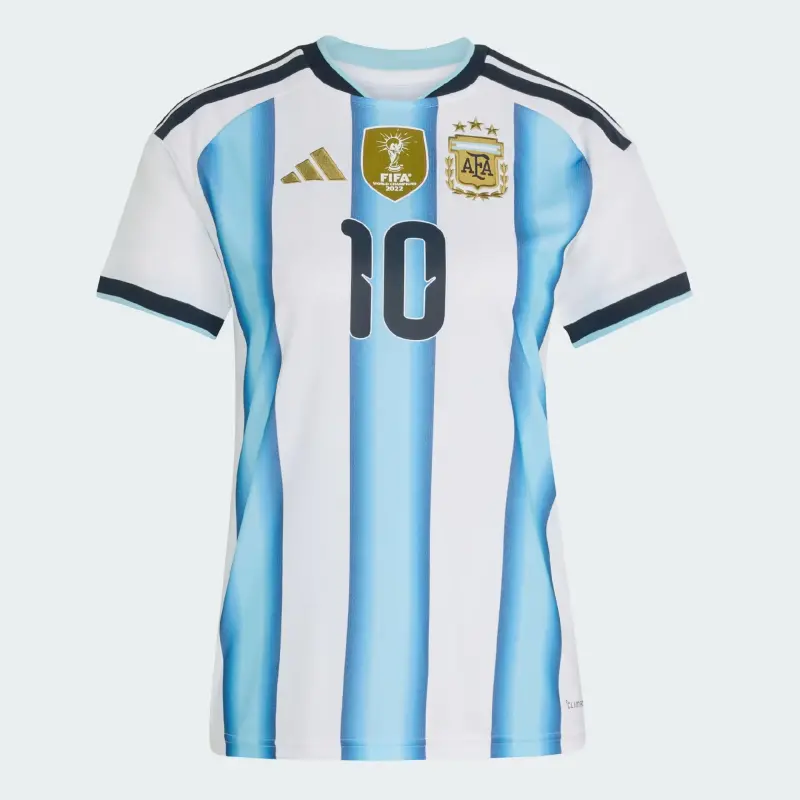 France National Team adidas Argentina 2026 Messi 10 Home Jersey – Women’s – Official World Cup Football Kits