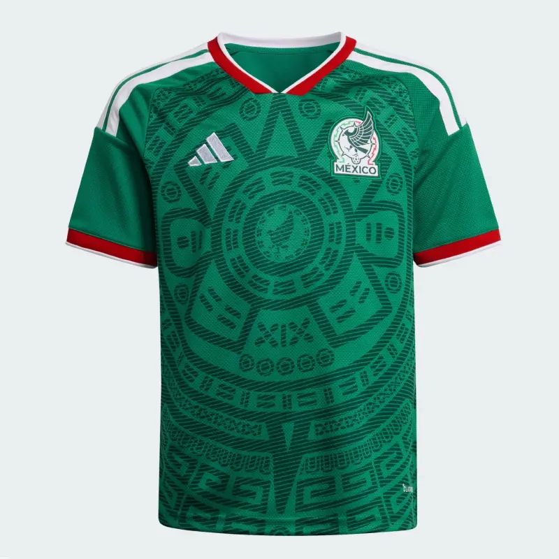 France National Team adidas Mexico 2026 Home Jersey – Youth – Official World Cup Football Kits