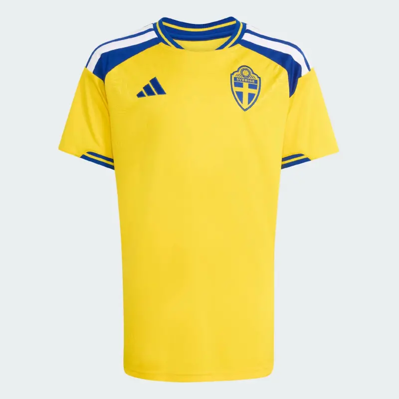 France National Team adidas Sweden 2026 Home Jersey – Youth – Official World Cup Football Kits