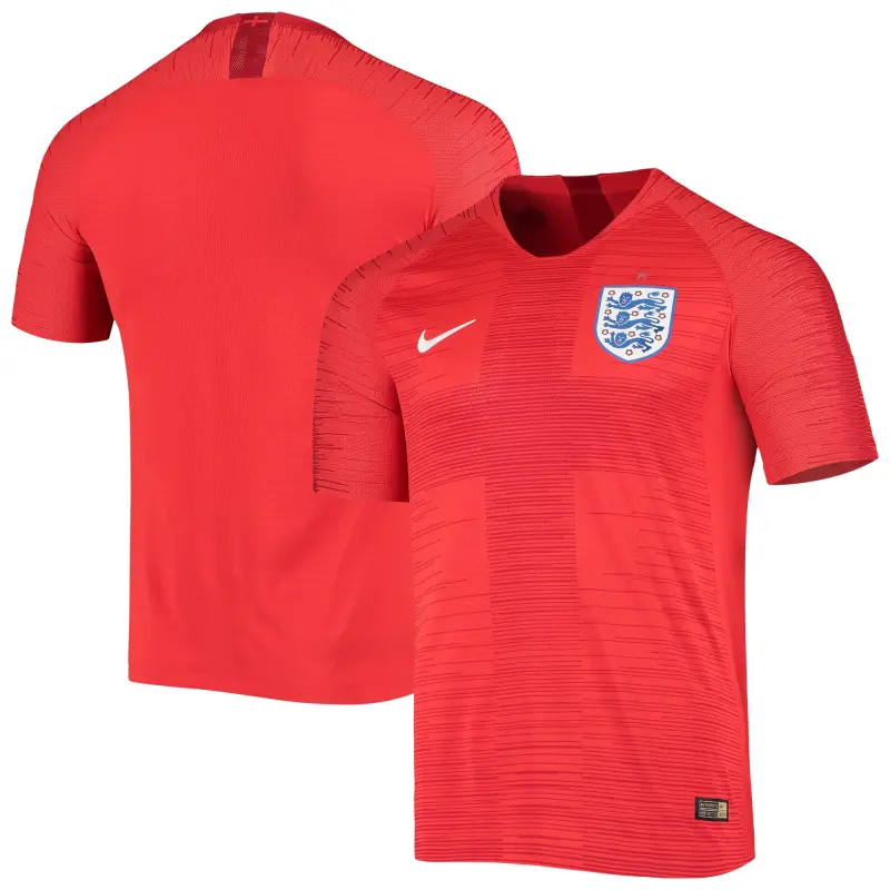 France National Team England National Team Nike 2018 Authentic Away Jersey Red – Official World Cup Football Kits