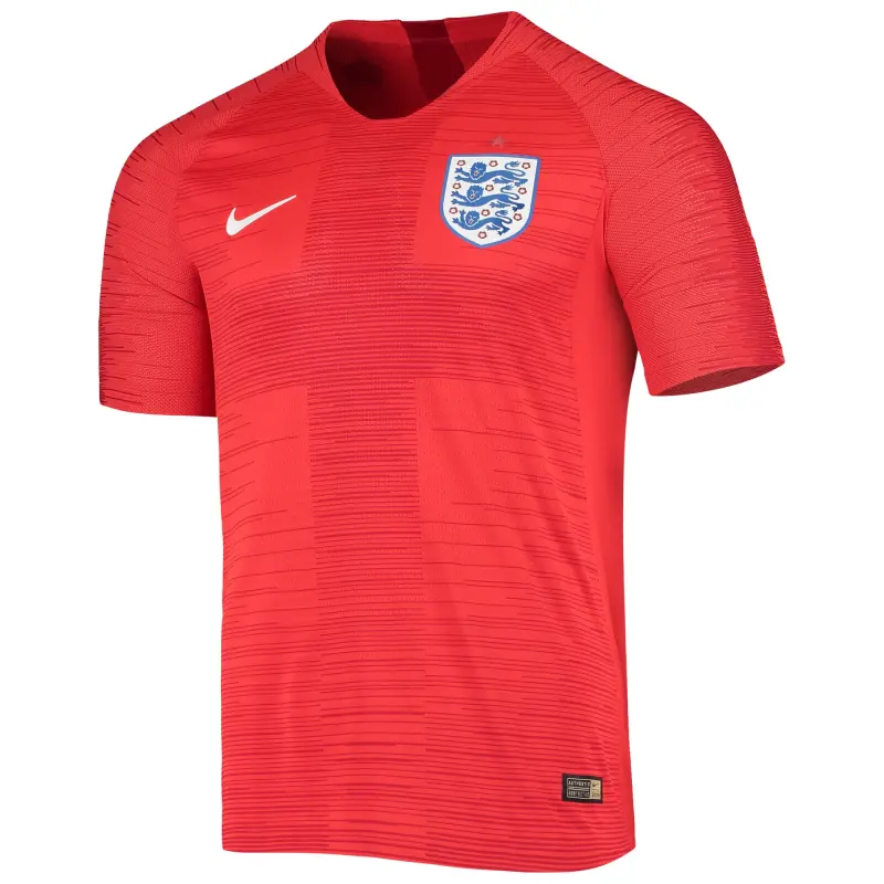 France National Team England National Team Nike 2018 Authentic Away Jersey Red – Official World Cup Football Kits