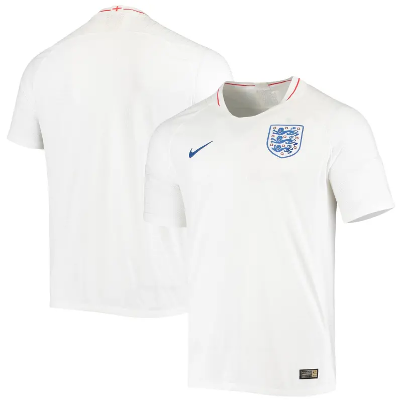 France National Team England National Team Nike 2018 Authentic Home Jersey White – Official World Cup Football Kits