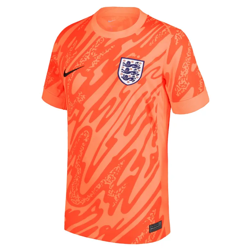 France National Team England National Team Nike 2024 Goalkeeper Replica Stadium Jersey Orange – Official World Cup Football Kits