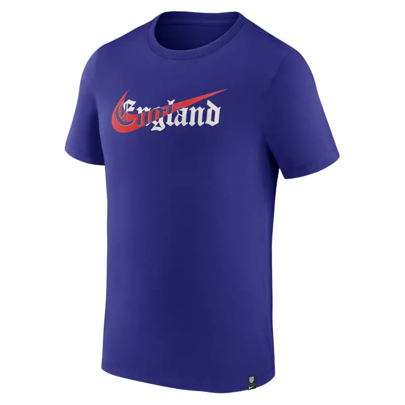France National Team England National Team Nike Swoosh T-Shirt Blue – Official World Cup Football Kits