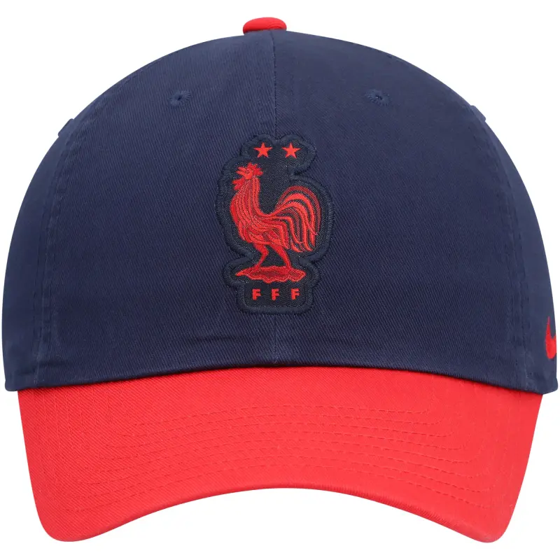 France National Team France National Team Nike Campus Adjustable Hat – Navy/Red – Official World Cup Football Kits