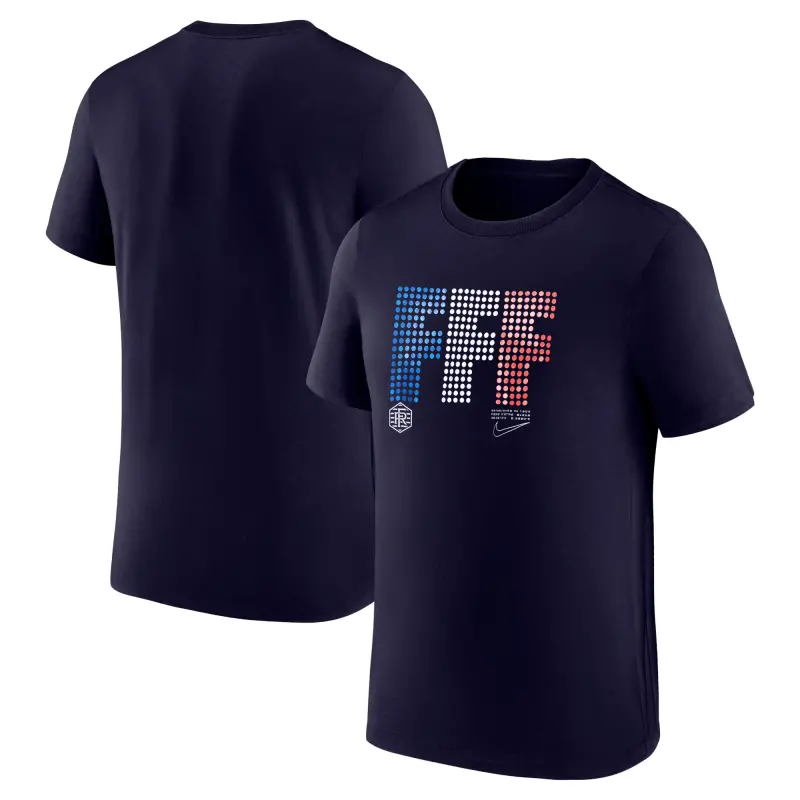 France National Team France National Team Nike Lights T-Shirt – Navy – Official World Cup Football Kits