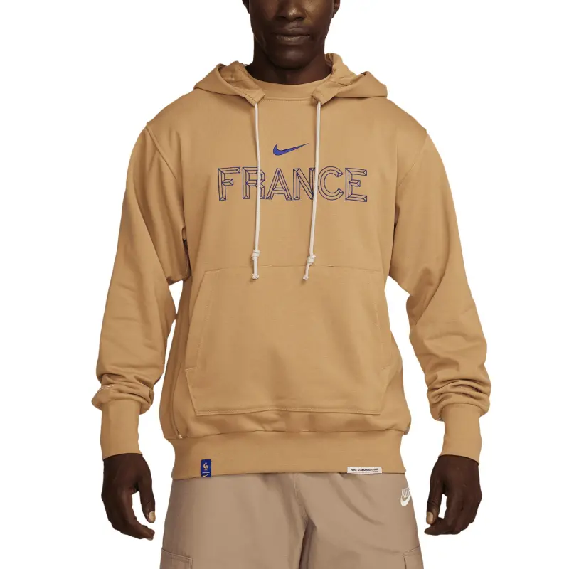 France National Team France National Team Nike Standard Issue Pullover Hoodie – Gold – Official World Cup Football Kits