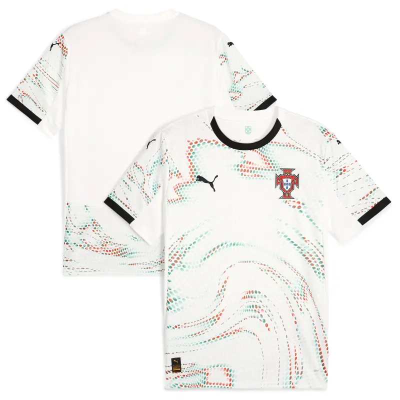 France National Team Portugal National Team Puma 2025 Away Replica Jersey – White – Official World Cup Football Kits