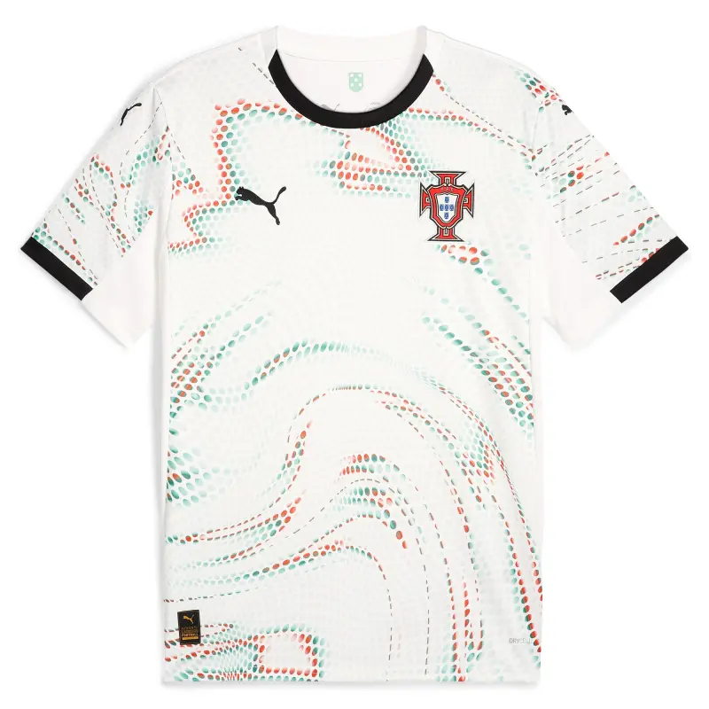 France National Team Portugal National Team Puma 2025 Away Replica Jersey – White – Official World Cup Football Kits