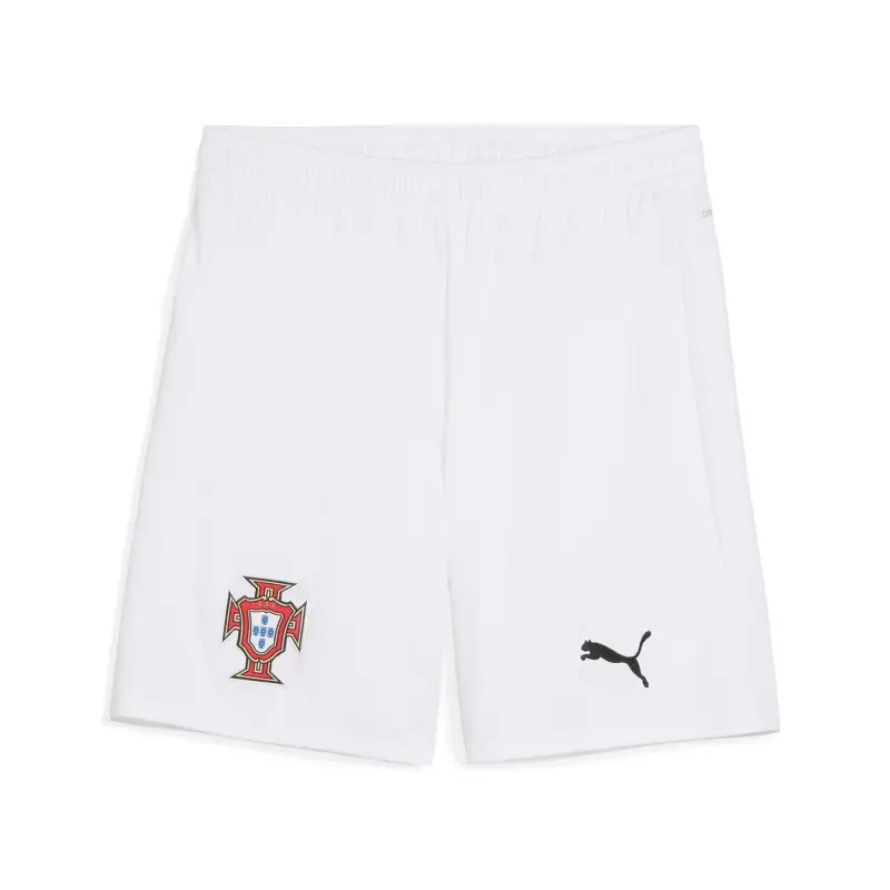 France National Team Portugal National Team Puma 2025 Away Replica Shorts – White – Official World Cup Football Kits