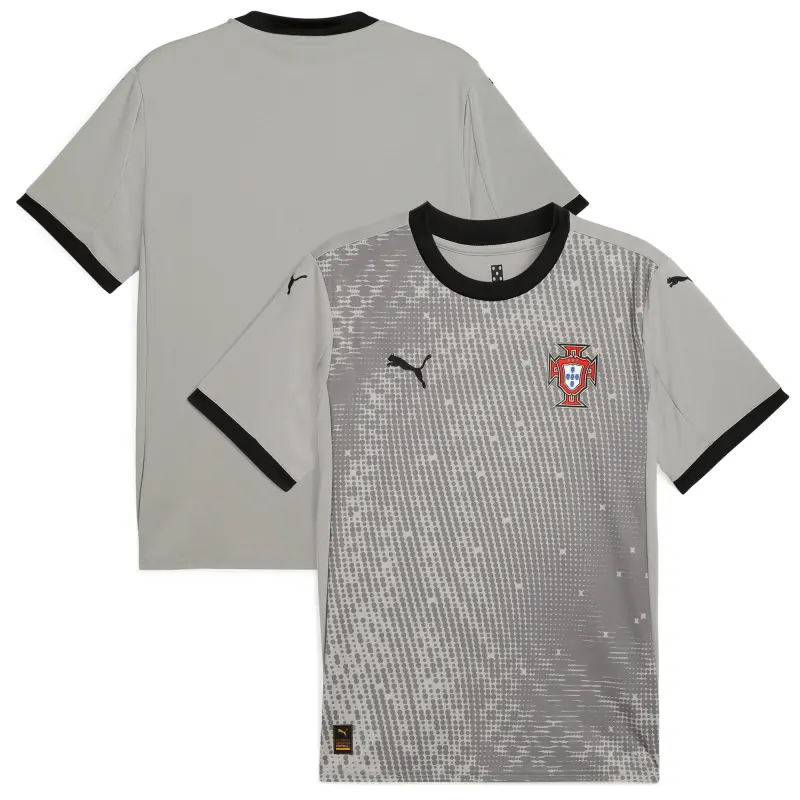 France National Team Portugal National Team Puma 2025 Goalkeeper Jersey – Gray – Official World Cup Football Kits