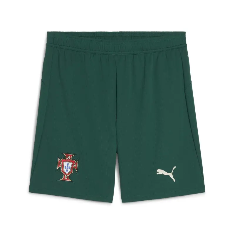 France National Team Portugal National Team Puma 2025 Home Replica Shorts – Green – Official World Cup Football Kits