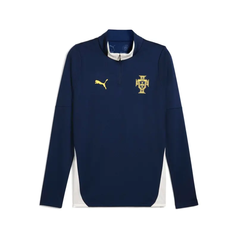 France National Team Portugal National Team Puma 2025 Quarter-Zip Training Jacket – Blue – Official World Cup Football Kits