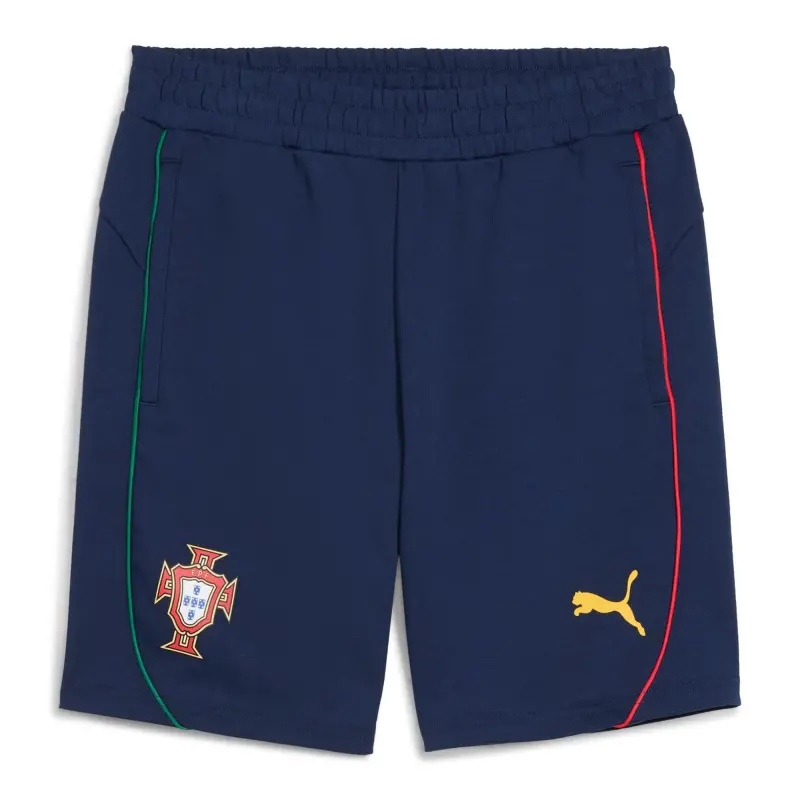 France National Team Portugal National Team Puma Casuals Shorts – Navy – Official World Cup Football Kits