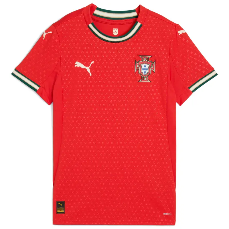 France National Team Portugal National Team Puma Women’s 2025 Home Replica Jersey – Red – Official World Cup Football Kits