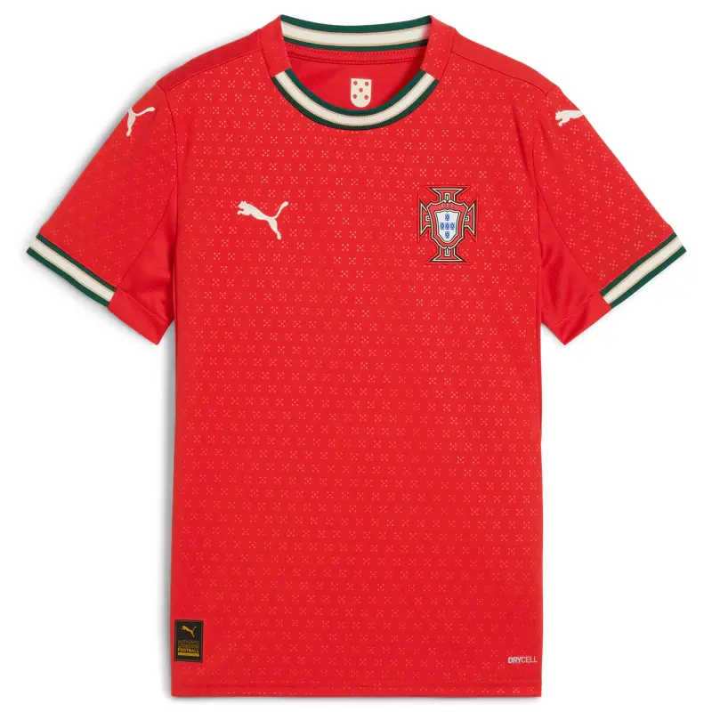 France National Team Portugal National Team Puma Youth 2025 Home Replica Jersey – Red – Official World Cup Football Kits