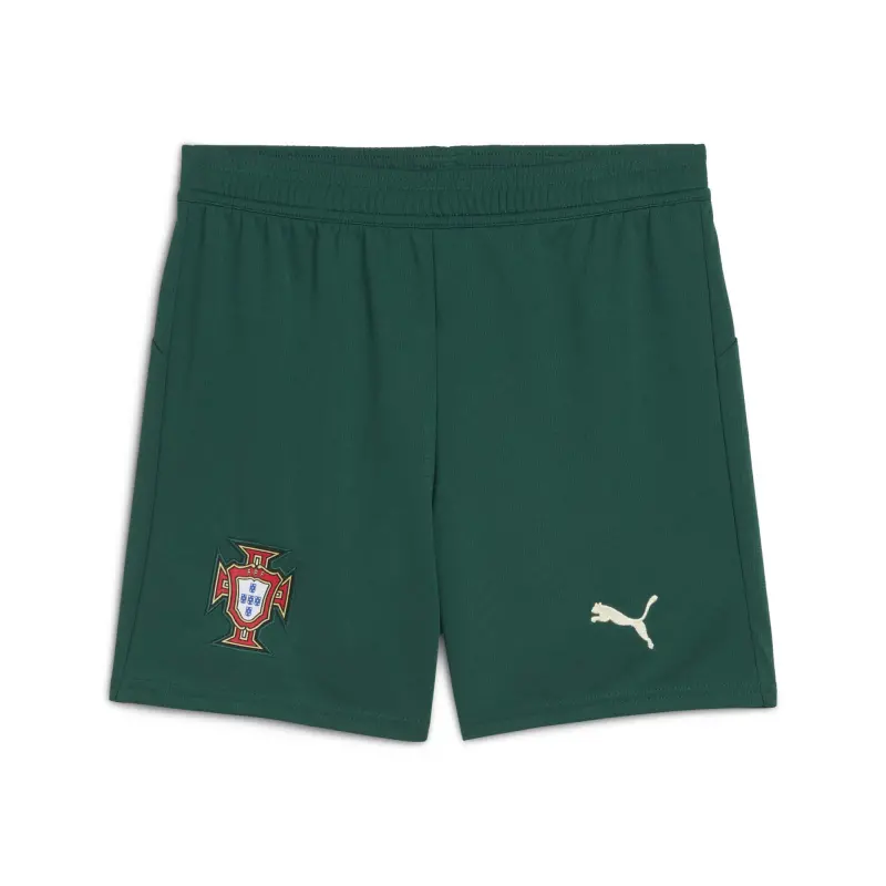 France National Team Portugal National Team Puma Youth Replica Shorts – Green – Official World Cup Football Kits