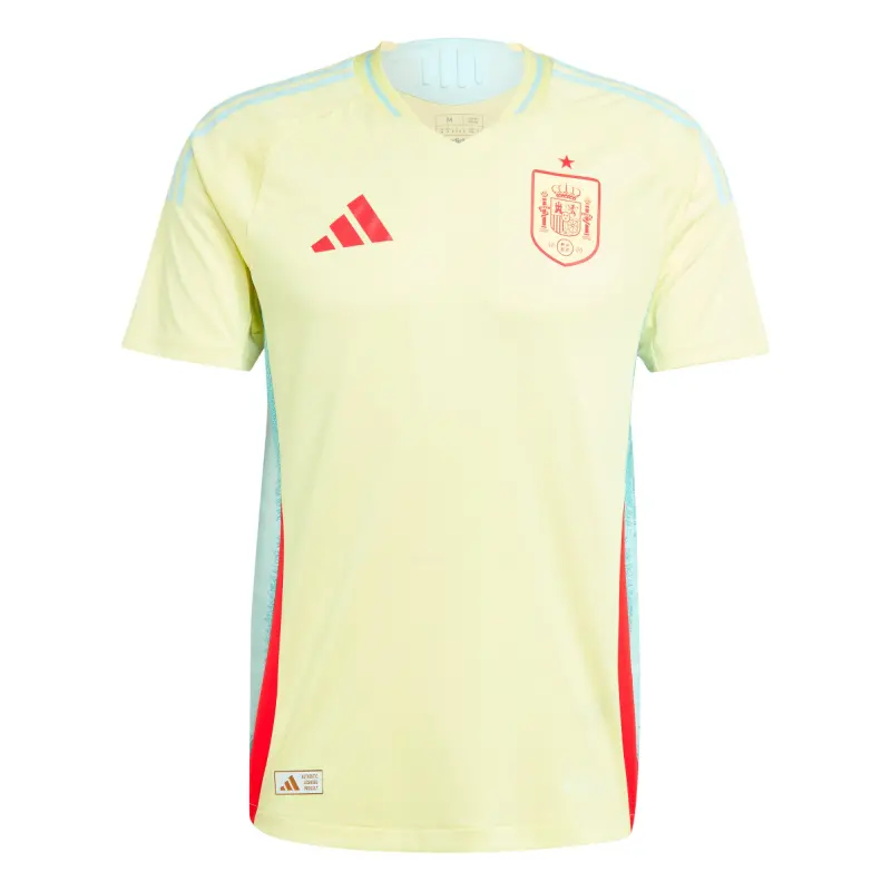France National Team Spain National Team adidas 2024 Away Authentic Jersey – Yellow – Official World Cup Football Kits