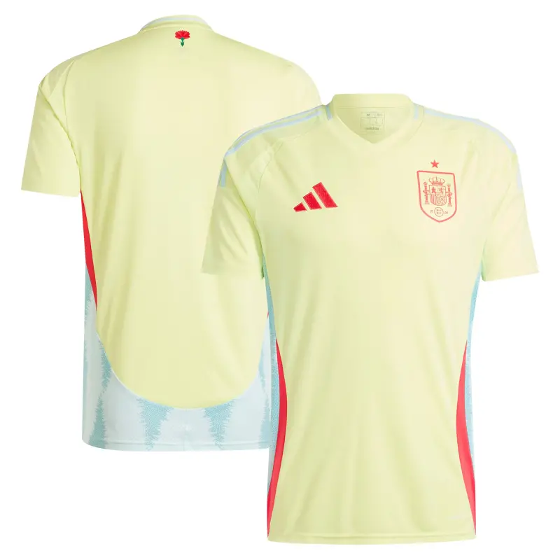 France National Team Spain National Team adidas 2024 Away Replica Jersey – Yellow – Official World Cup Football Kits