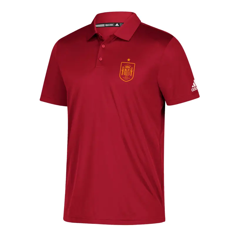 France National Team Spain National Team adidas Grind climalite Polo – Red – Official World Cup Football Kits