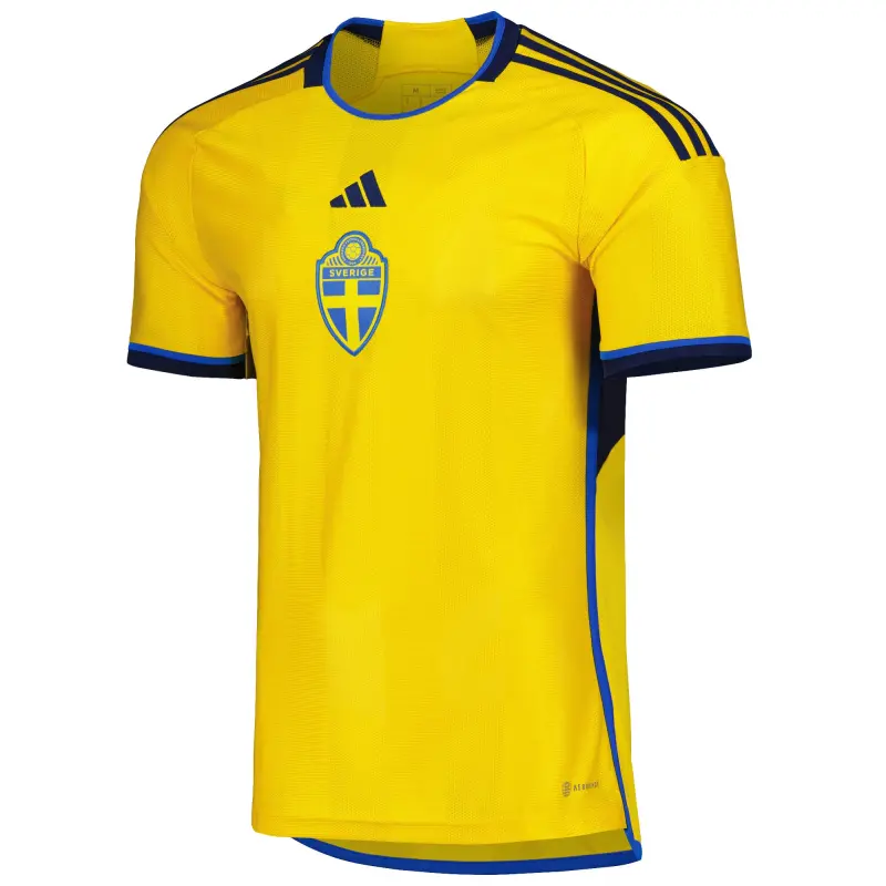 France National Team Sweden National Team adidas 2022/23 Home Replica Jersey – Yellow – Official World Cup Football Kits