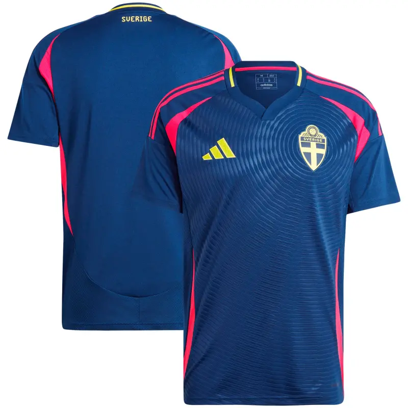 France National Team Sweden National Team adidas 2024 Away Replica Jersey – Navy – Official World Cup Football Kits