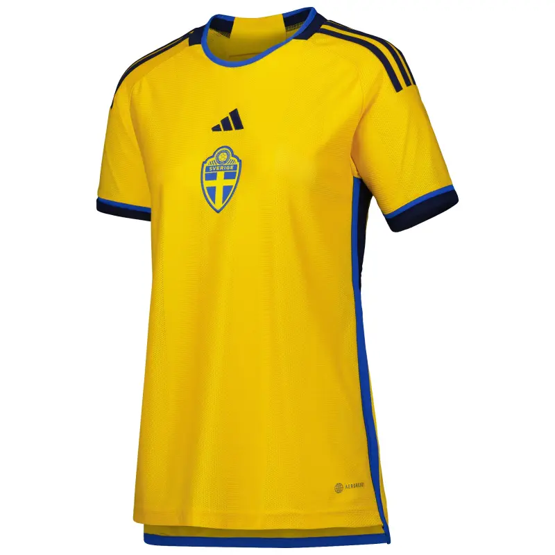 France National Team Sweden National Team adidas Women’s 2022/23 Home Replica Jersey – Yellow – Official World Cup Football Kits