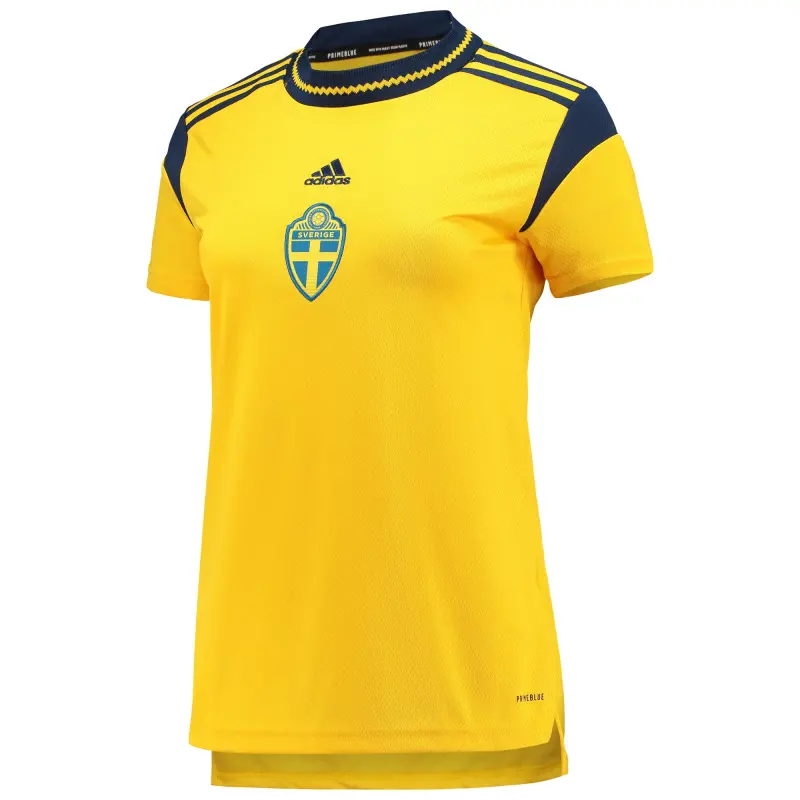 France National Team Sweden Women’s National Team adidas Women’s 2022 Replica Jersey – Yellow – Official World Cup Football Kits