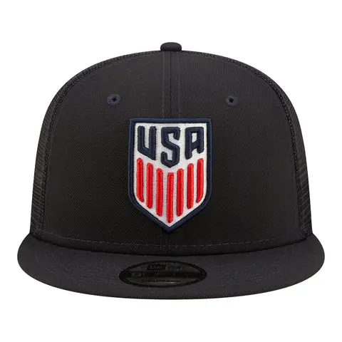 France National Team Youth New Era USMNT Navy 9Fifty Trucker Hat – Official World Cup Football Kits France National Team Youth New Era USMNT Navy 9Fifty Trucker Hat – Official World Cup Football Kits